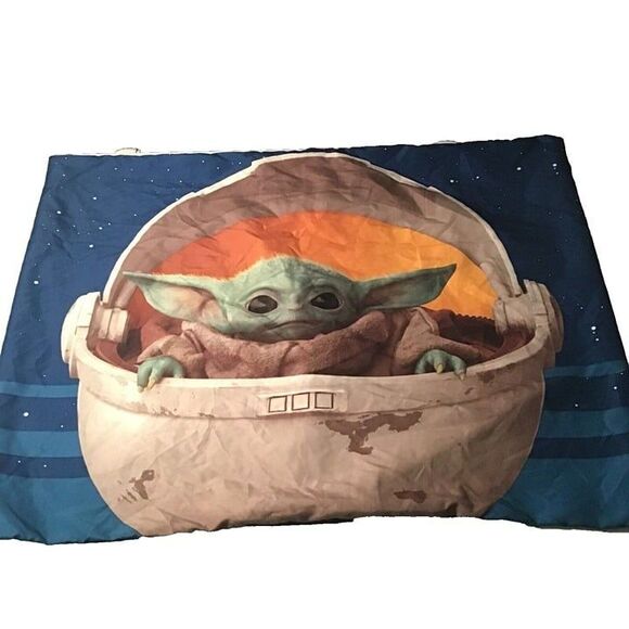 Official Baby Yoda Star Wars Standard Pillow Case Bed Bedding - Picture 1 of 3